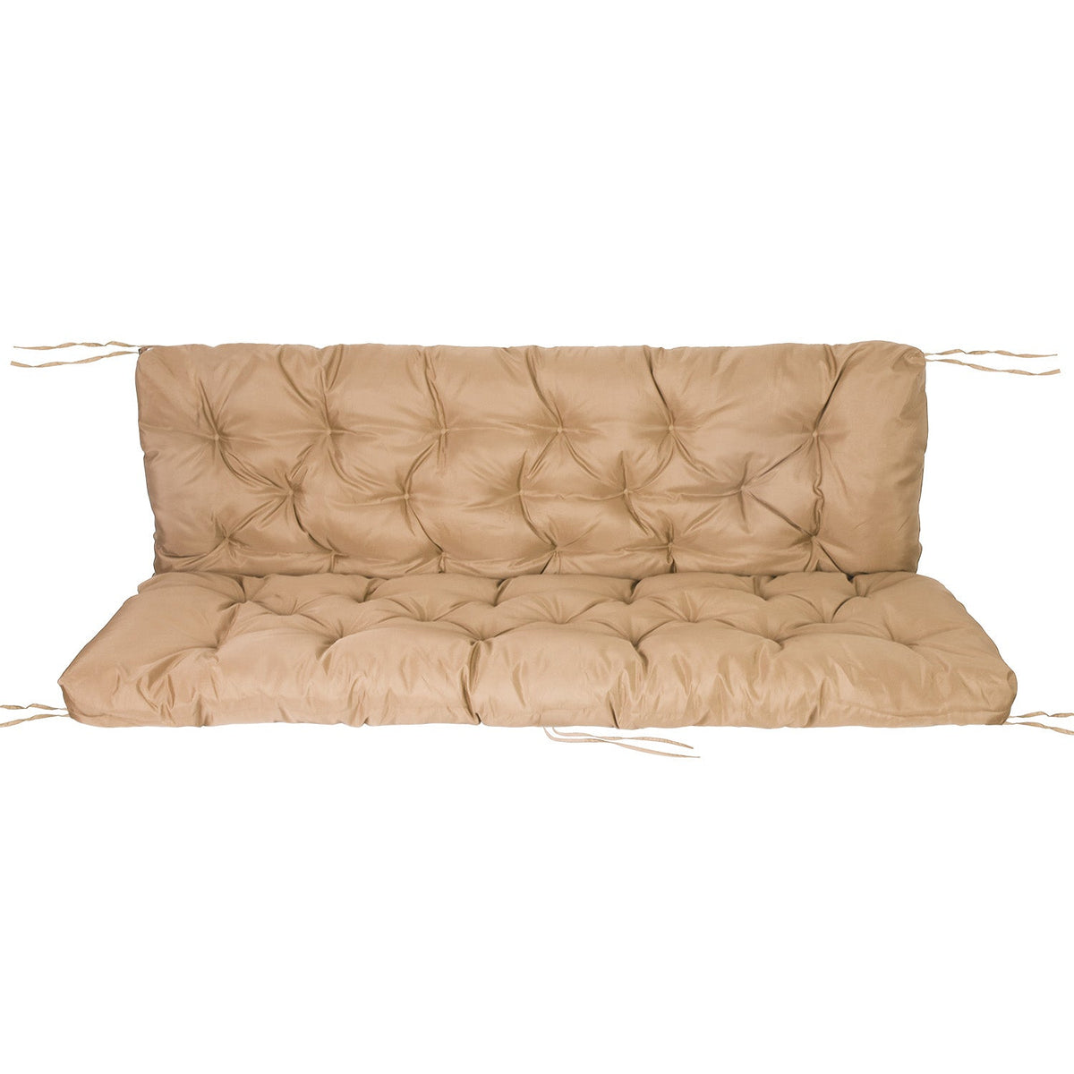 Swing Cushion 2-3 Seater Waterproof with Backrest 59x43.3in