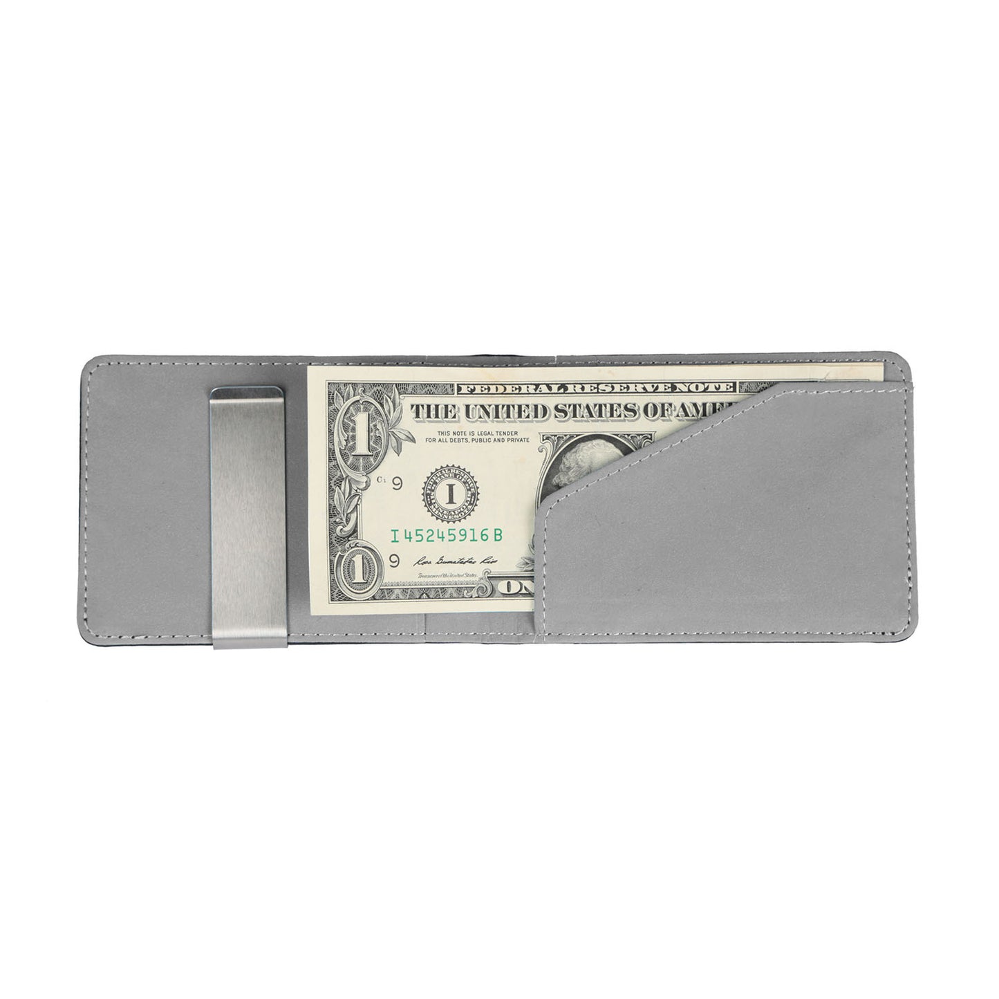 Unisex Leather Wallet Credit Card Holder