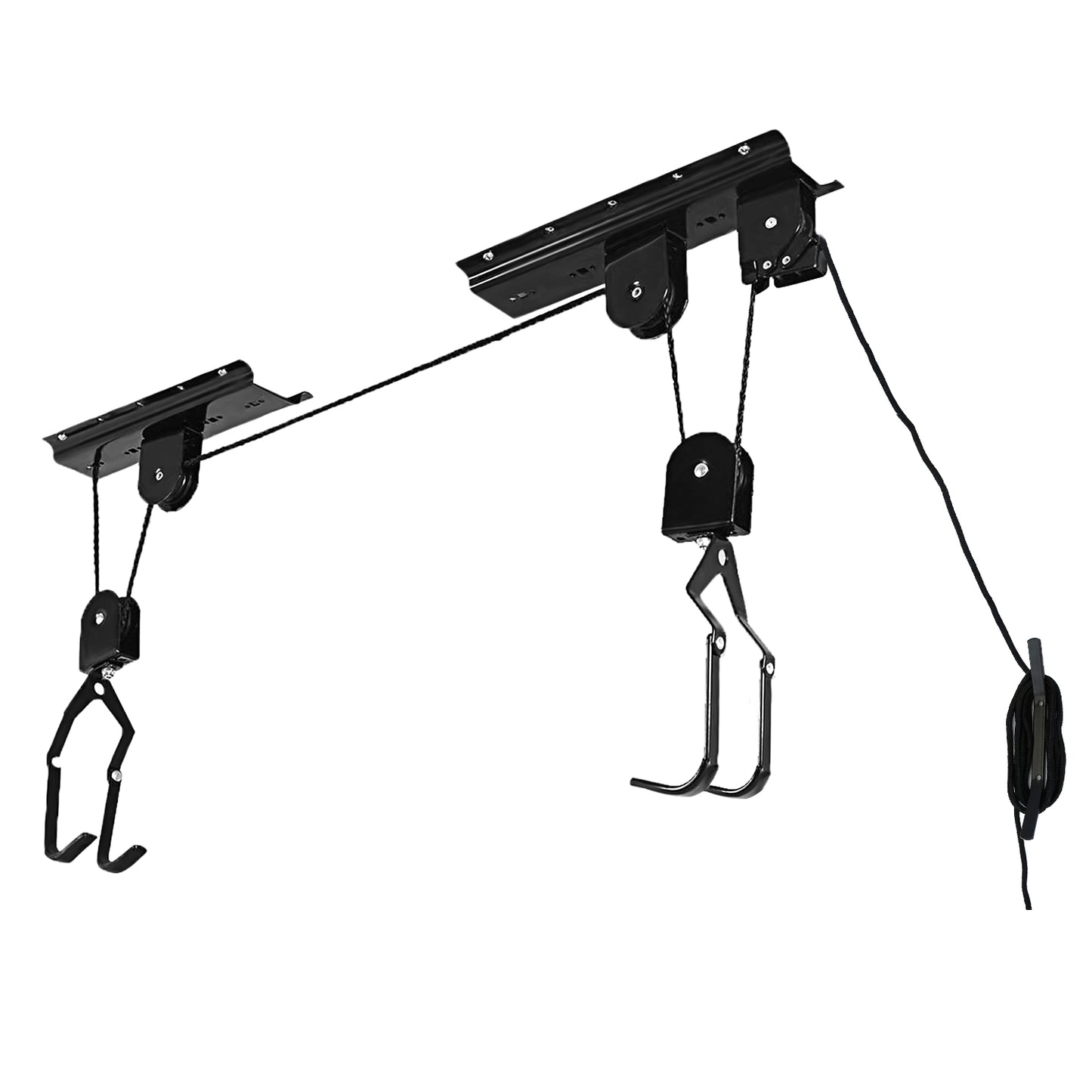 Bike Lift Ceiling Storage Hoist - 50 LB Capacity with Pulley