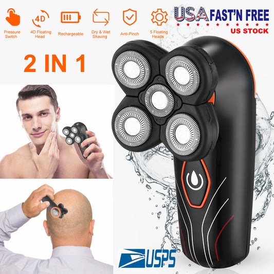 4D Electric Shavers Razor