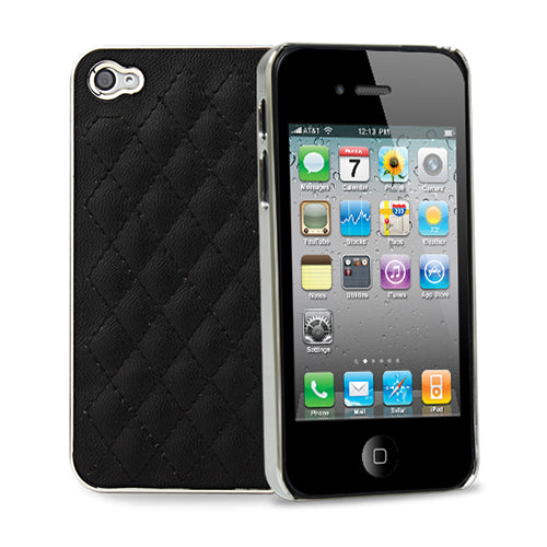 Leather Case for iPhone 4/4S with Screen Protector & Stylus