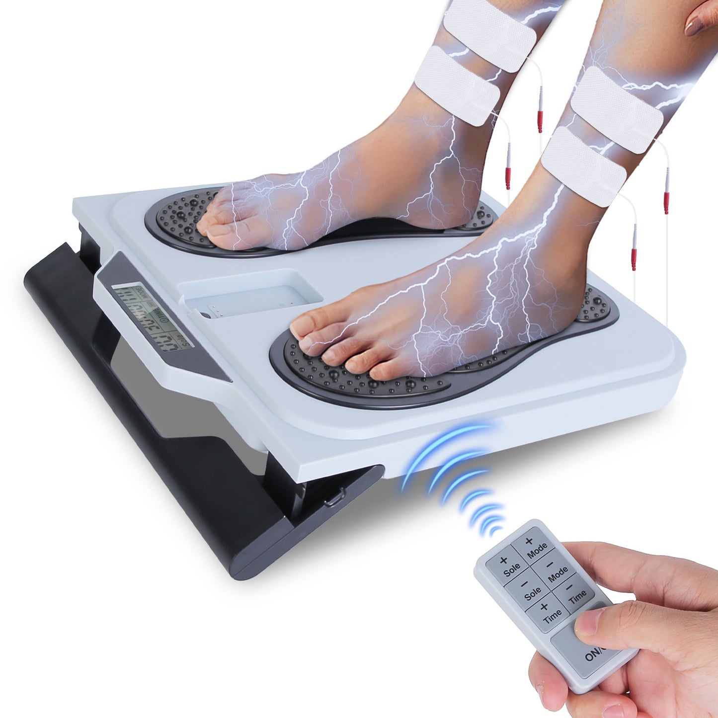 EMS Foot Massager with TENS Technology & Remote Control
