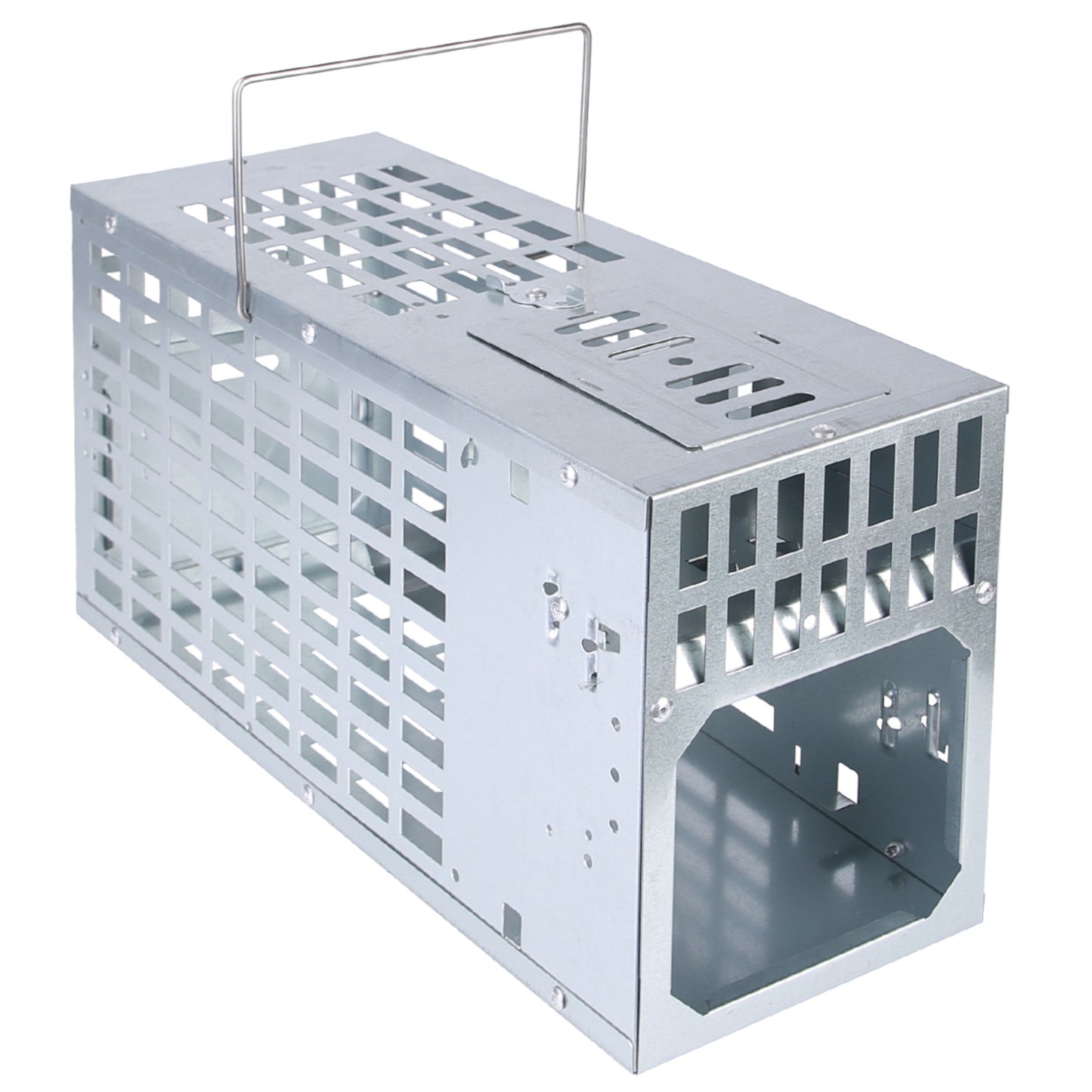 Humane Live Mouse Trap - Reusable Metal Cage with Dual Doors