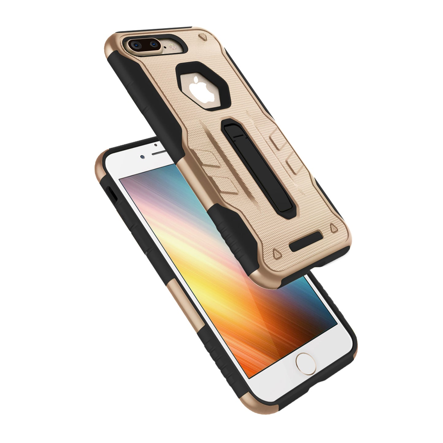 iPhone 8 Plus Rugged Case with Magnetic Kickstand
