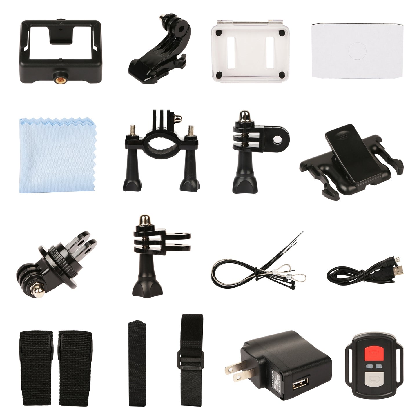 4K Action Camera with 170° Wide Angle Lens and WiFi