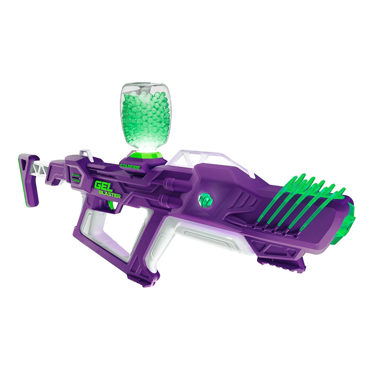 Gel Blaster Starfire XL Glow-in-The-Dark Blaster Toy Gun High Performance Splat Gun Toy with 6000 Gellets 170-250 FPS