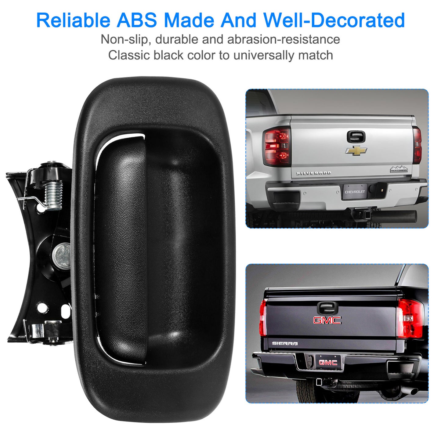 Tailgate Door Handle Bezel for 1999-2006 Chevy Silverado GMC Sierra