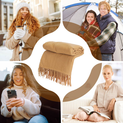 USB Heated Shawl with 3 Heat Levels and Zipper