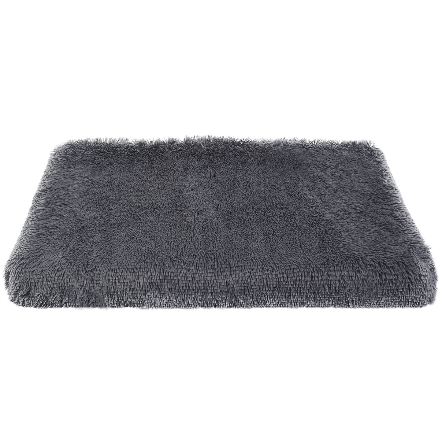 Dog Bed Plush Cushion with Egg Crate Foam - Washable Cover