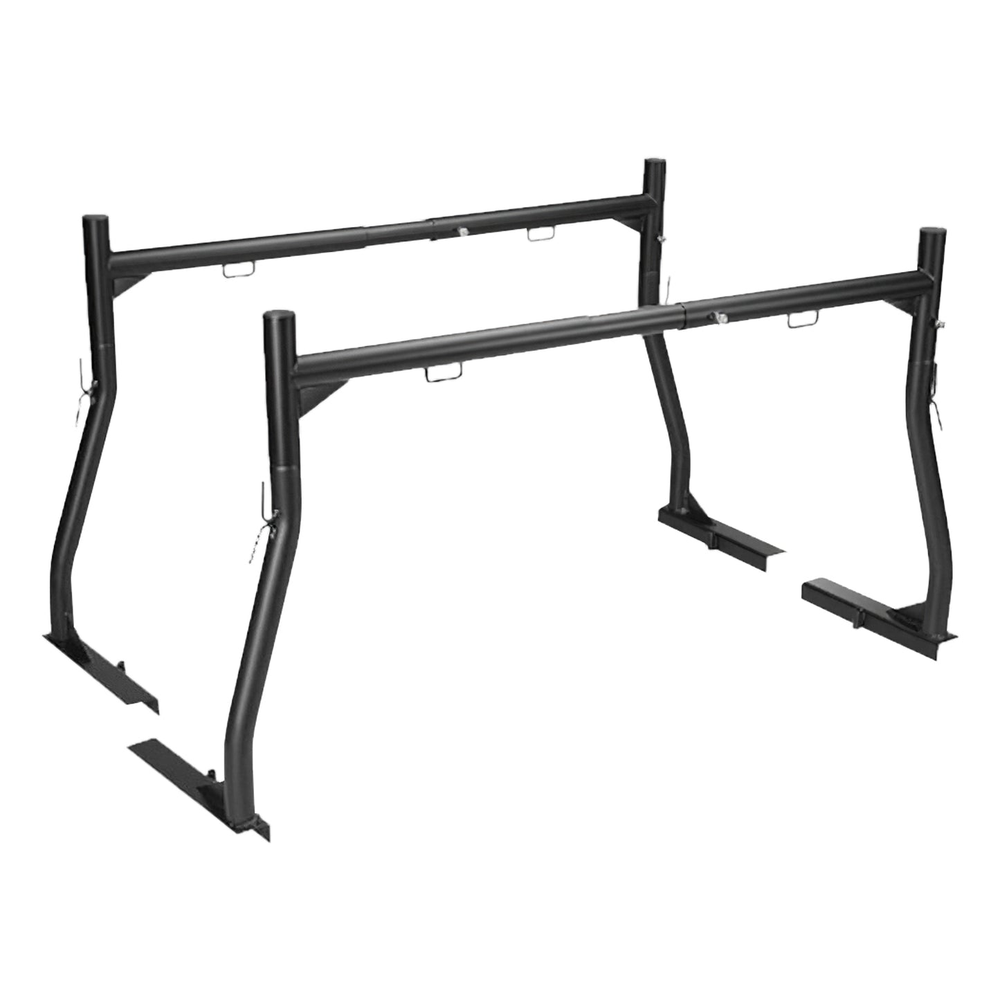 Extendable Truck Ladder Rack 800lbs Capacity No-Drill Install