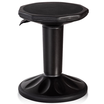 Adjustable Active Learning Wobble Stool with Cushion Seat