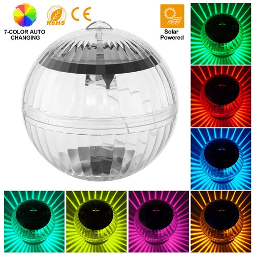 Solar LED Floating Ball Lights – IP65 Waterproof, 7-Color Changing