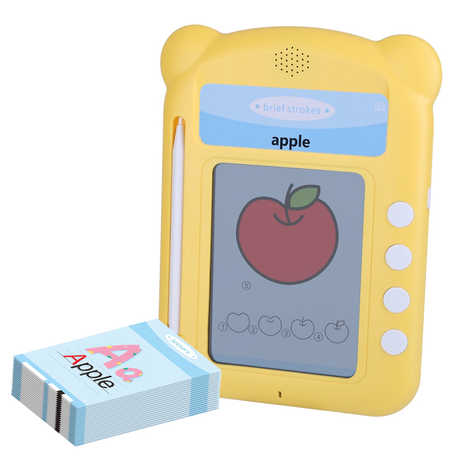 Talking Flash Cards LCD Writing Tablet with 50 Cards