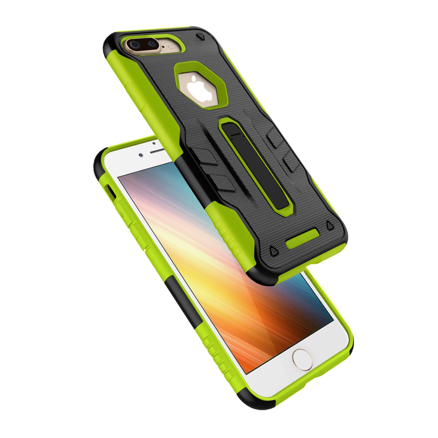 iPhone 8 Plus Rugged Case with Magnetic Kickstand