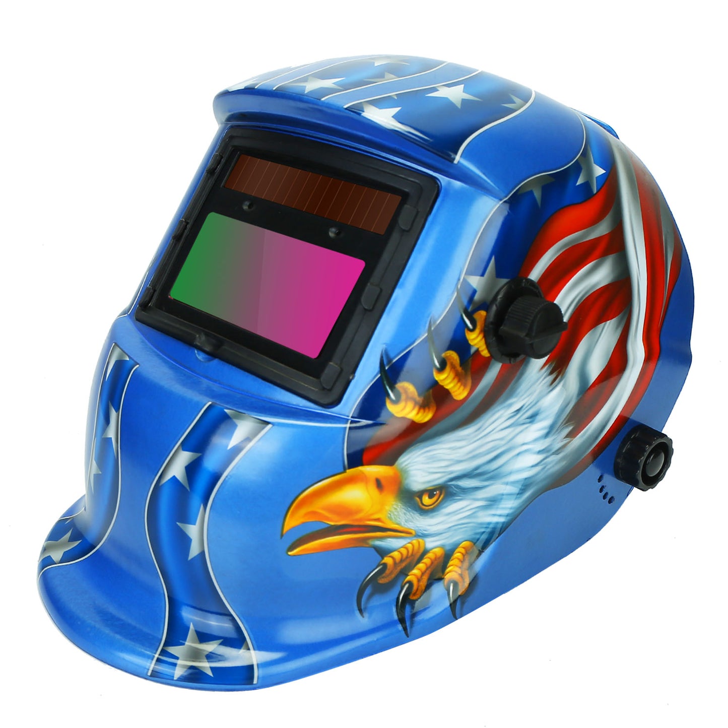 Auto Darkening Welding Helmet Solar Powered Shade 9-13