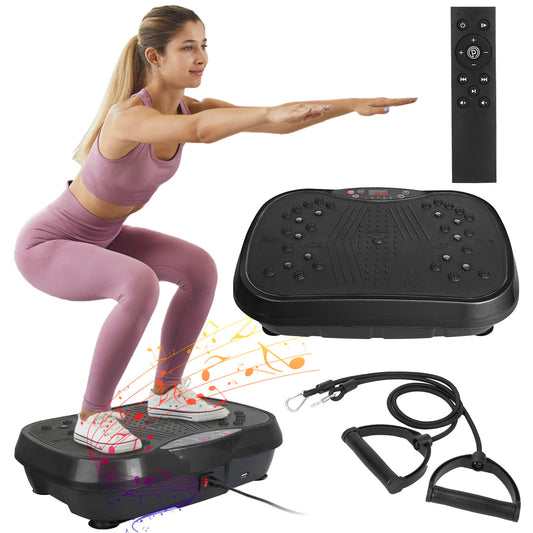 Vibration Plate Exercise Machine with 120 Speed Levels