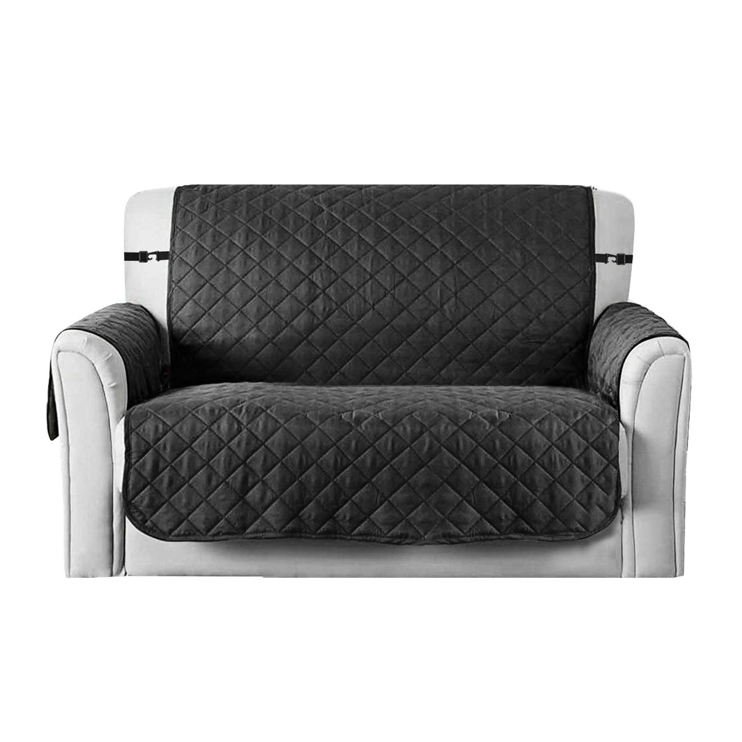 Reversible Sofa Cover with Elastic Straps - Water-Resistant