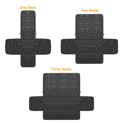 Reversible Sofa Cover with Elastic Straps - Water-Resistant