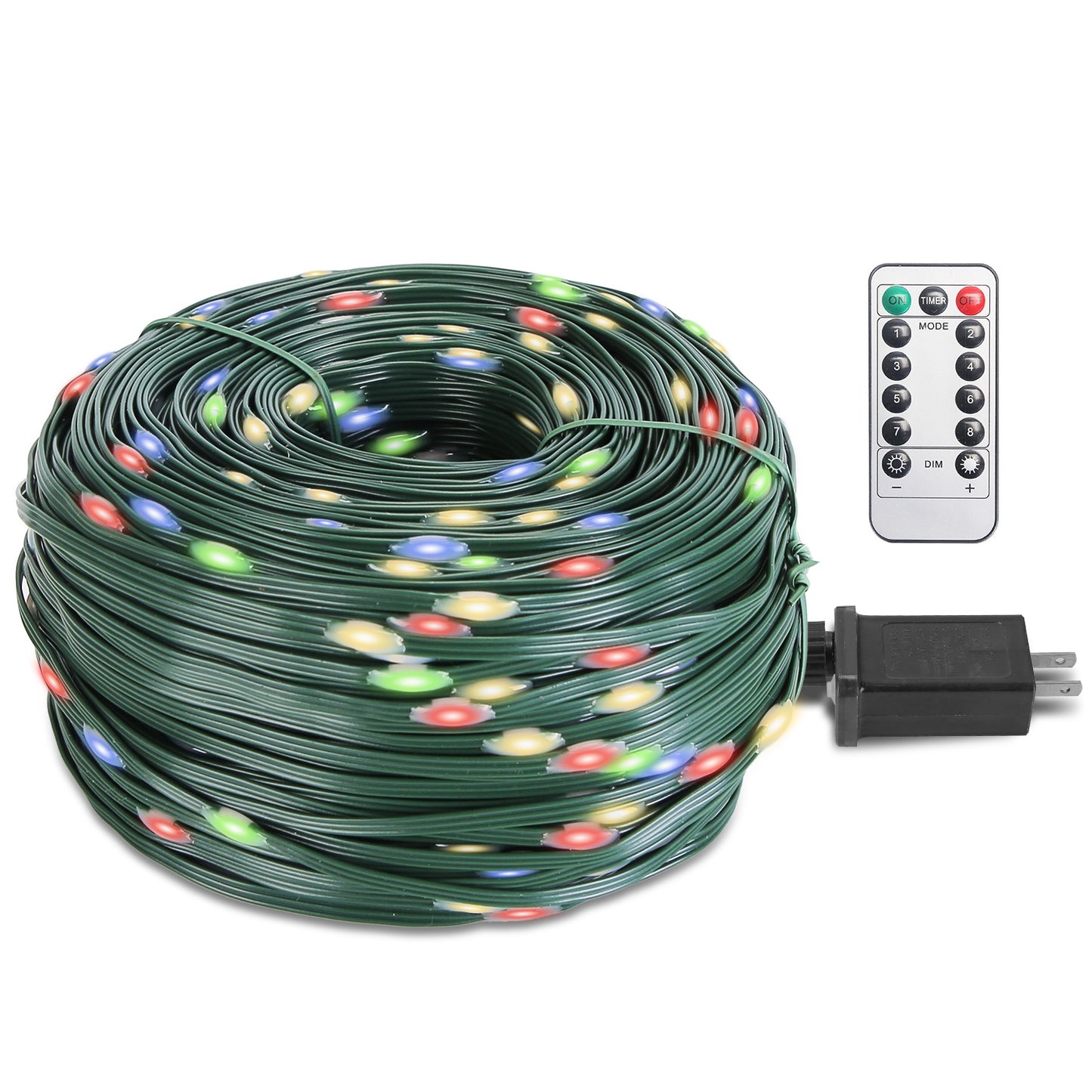 330FT 1000 LED String Lights with Remote & Timer