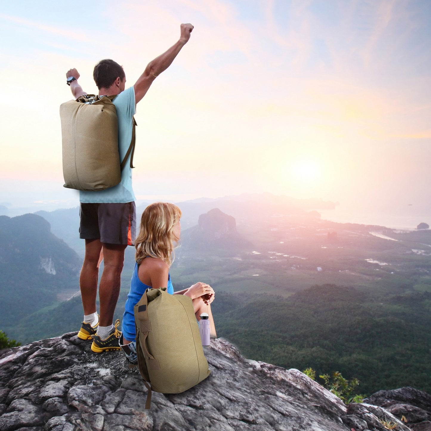 25L Travel Laptop Bag Camping Hiking