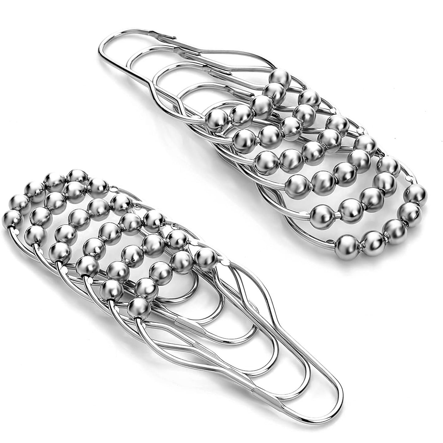 L-Shaped Curved Shower Curtain Rod - Stainless Steel