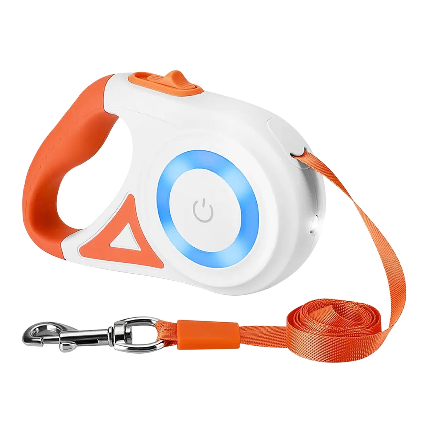 Retractable Dog Leash 16FT with LED Flashlight & Waste Bags