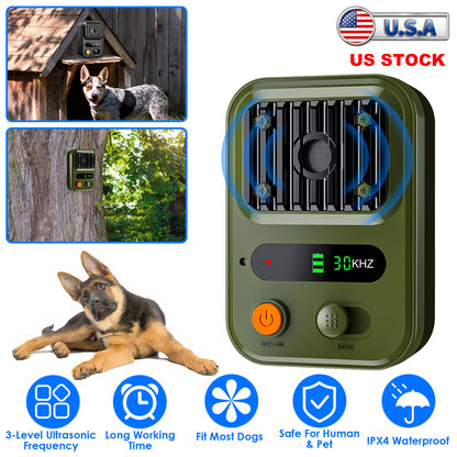 Ultrasonic Dog Bark Control Device with 3 Frequency Levels