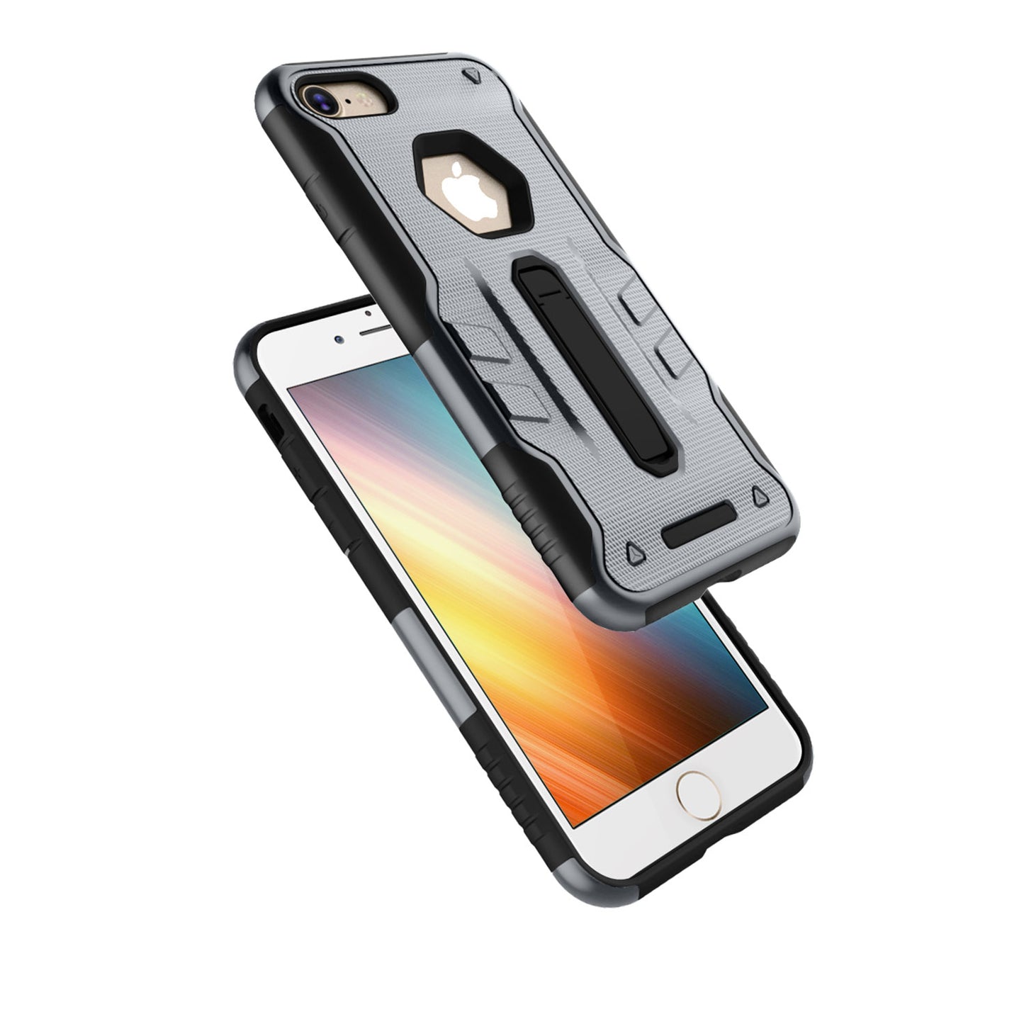 iPhone 8 Rugged Case with Magnetic Kickstand