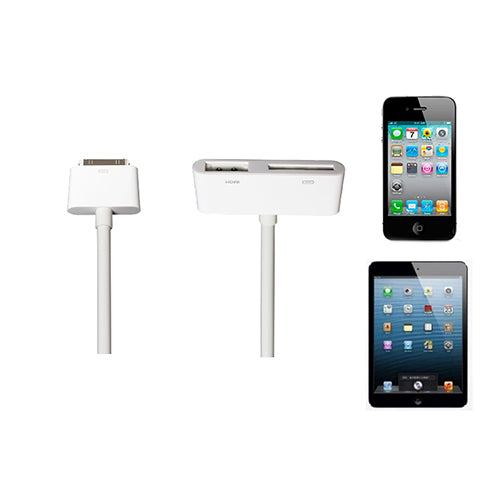 Digital AV HDMI Adapter for iPad 2/3 iPhone 4/4S iPod Touch