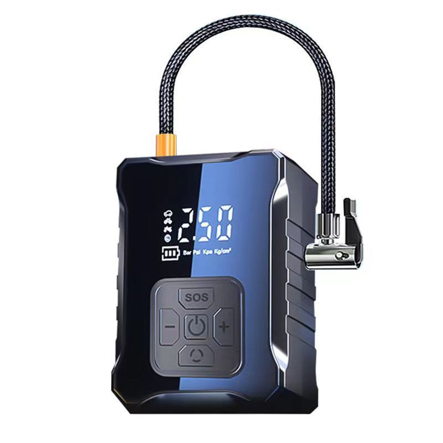 Cordless Tire Inflator 150PSI with LED Light & Power Bank