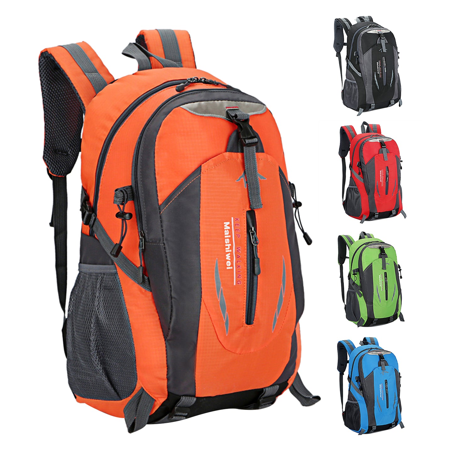36L Waterproof Hiking Backpack with Ergonomic Design