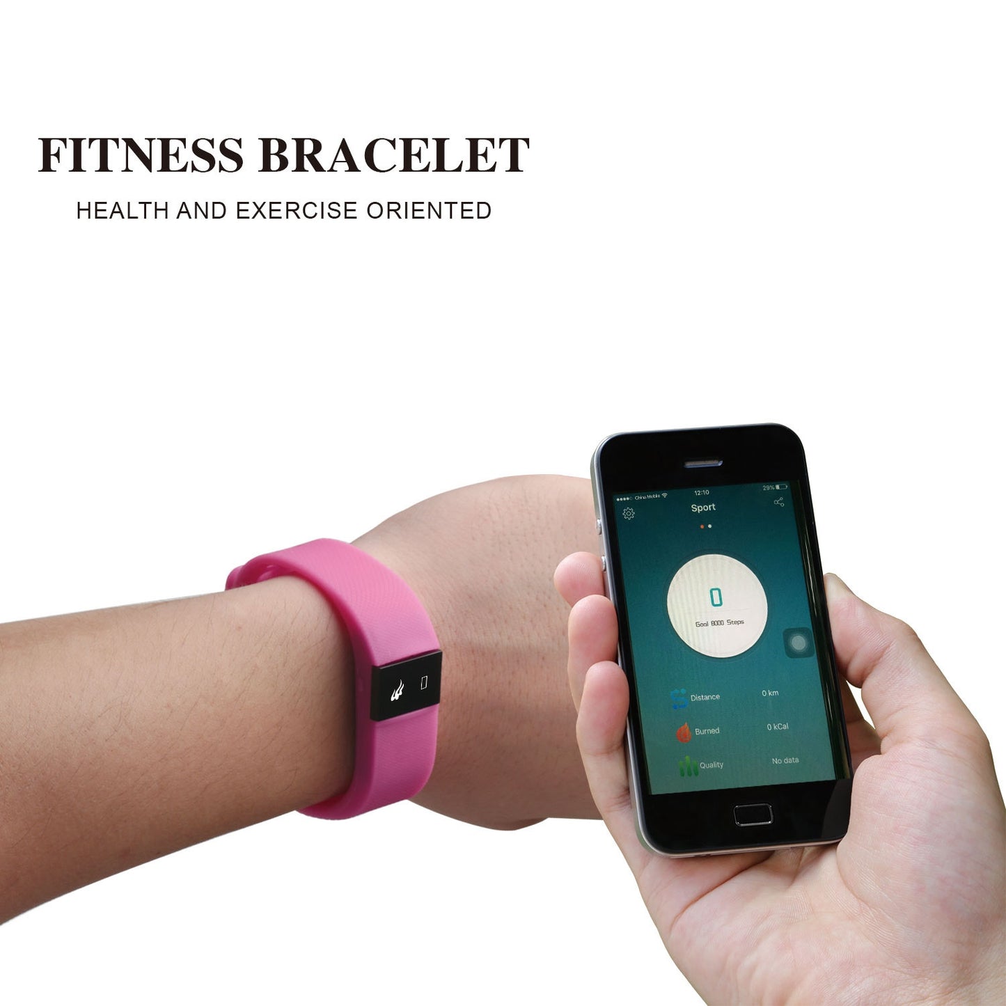 Fitness Tracker Watch with Sleep Monitor & Call Notifications