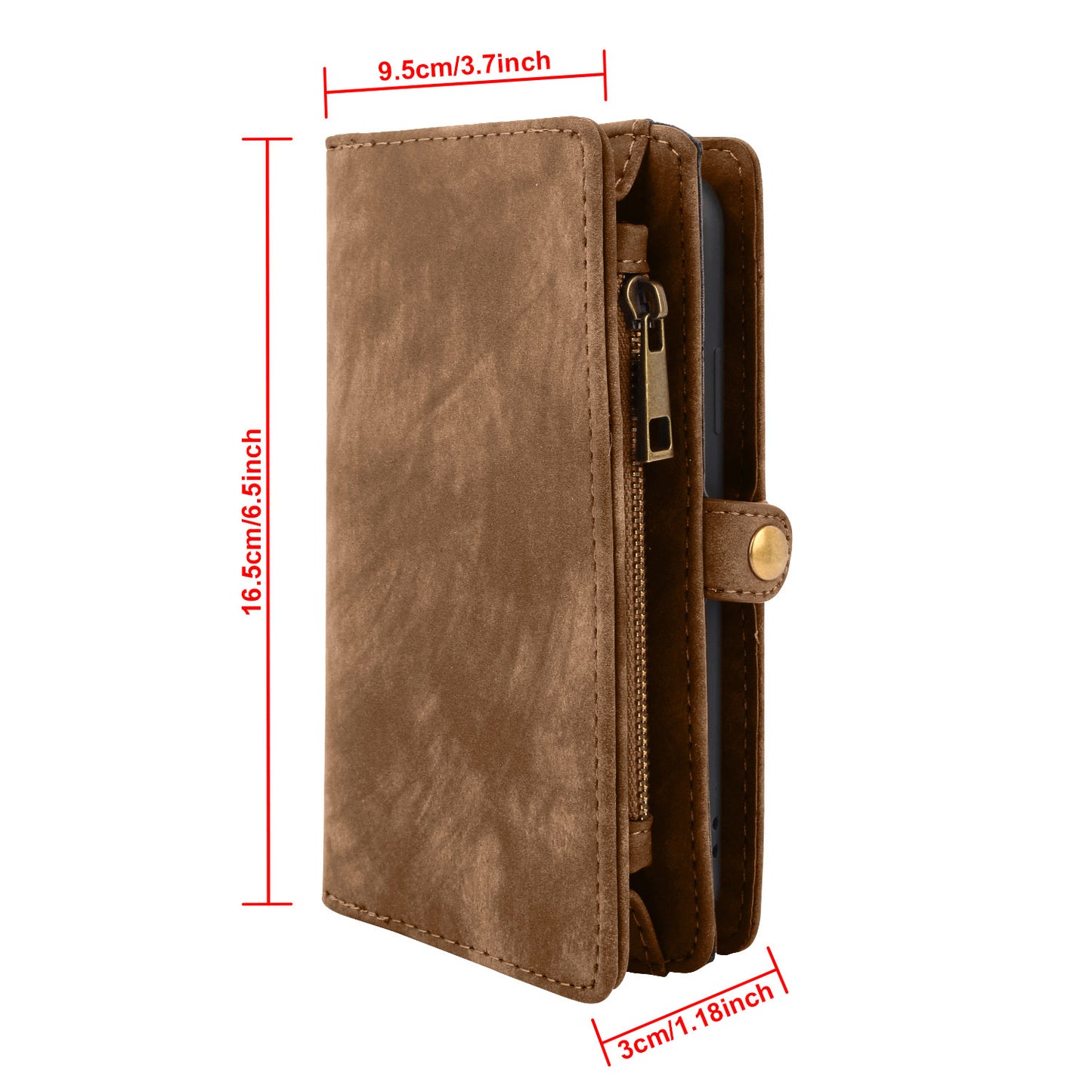 iPhone 6s Plus Wallet Case with Detachable Magnetic Cover