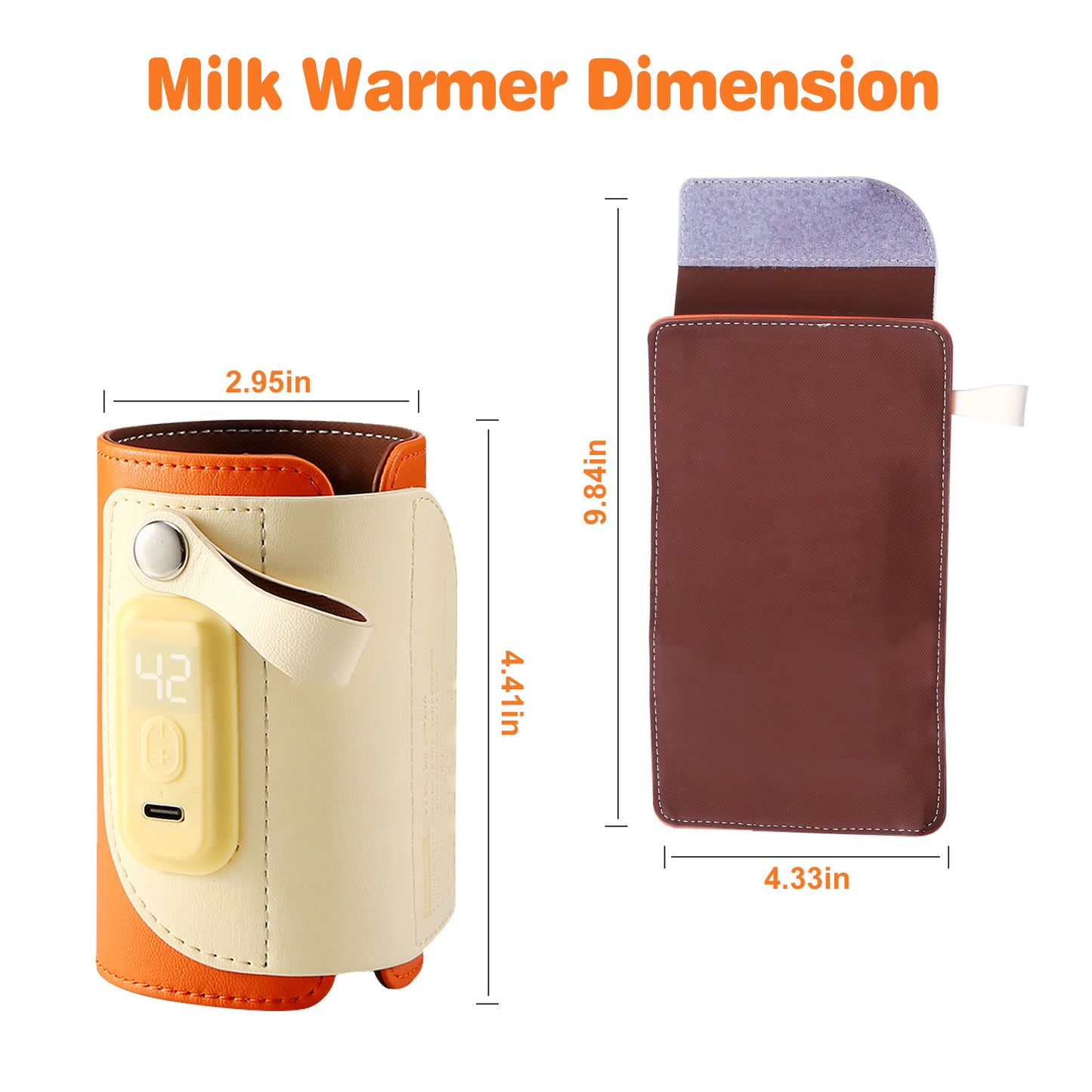 Portable Baby Bottle Warmer with 5 Temperature Settings