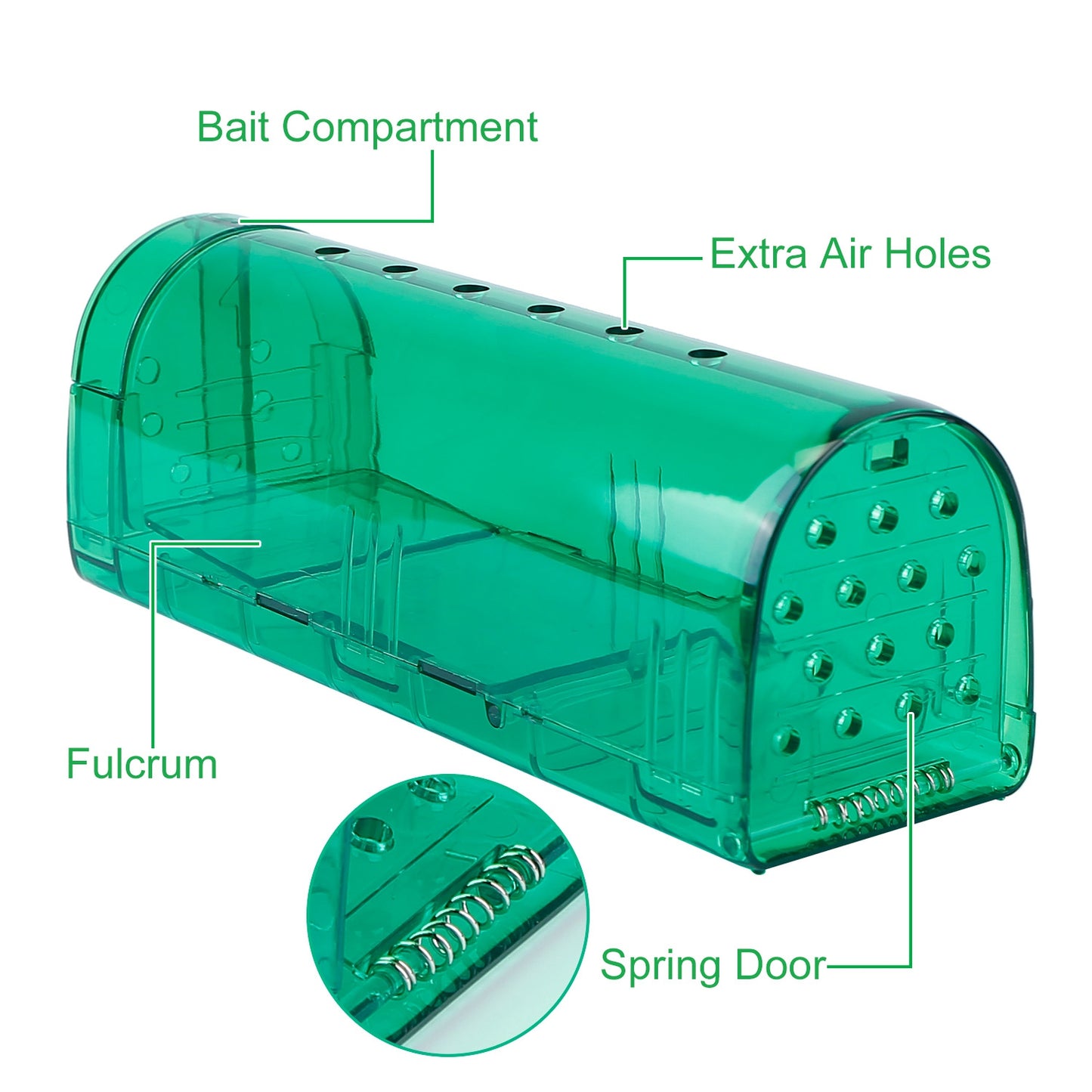Humane Mouse Trap Live Catch & Release - 2 Pack