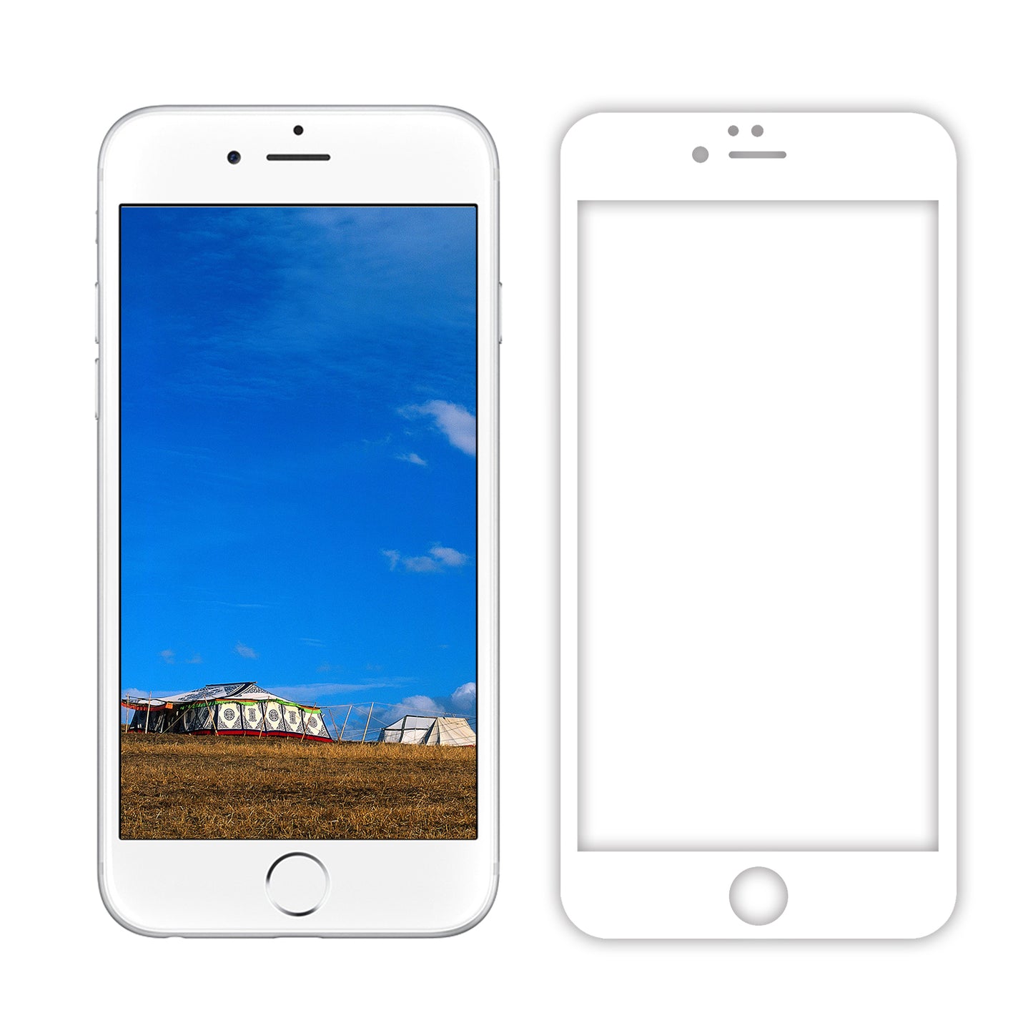 Tempered Glass Screen Protector for iPhone 6s Plus – 3D Curved