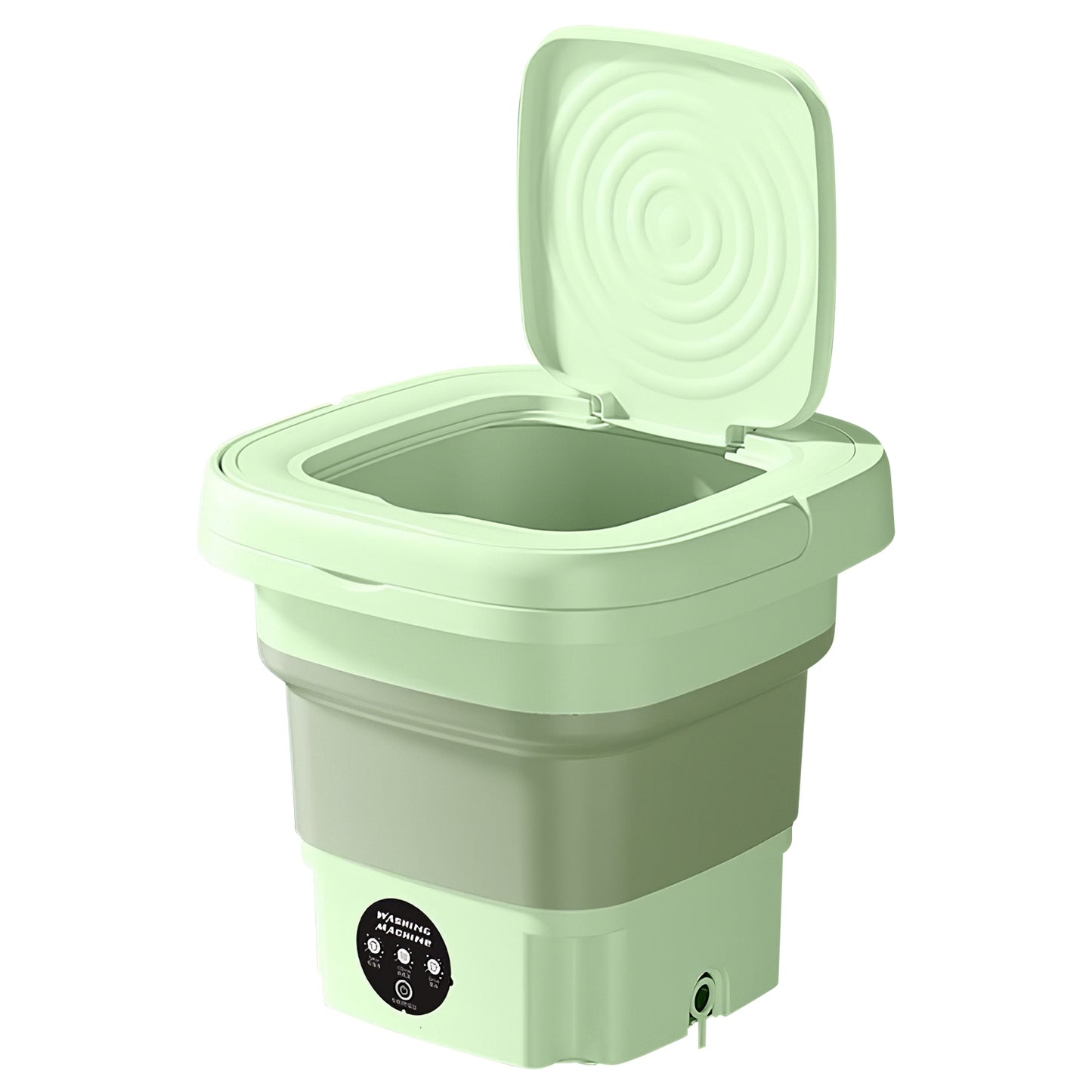 Portable Foldable Washing Machine 8L with 3 Wash Modes