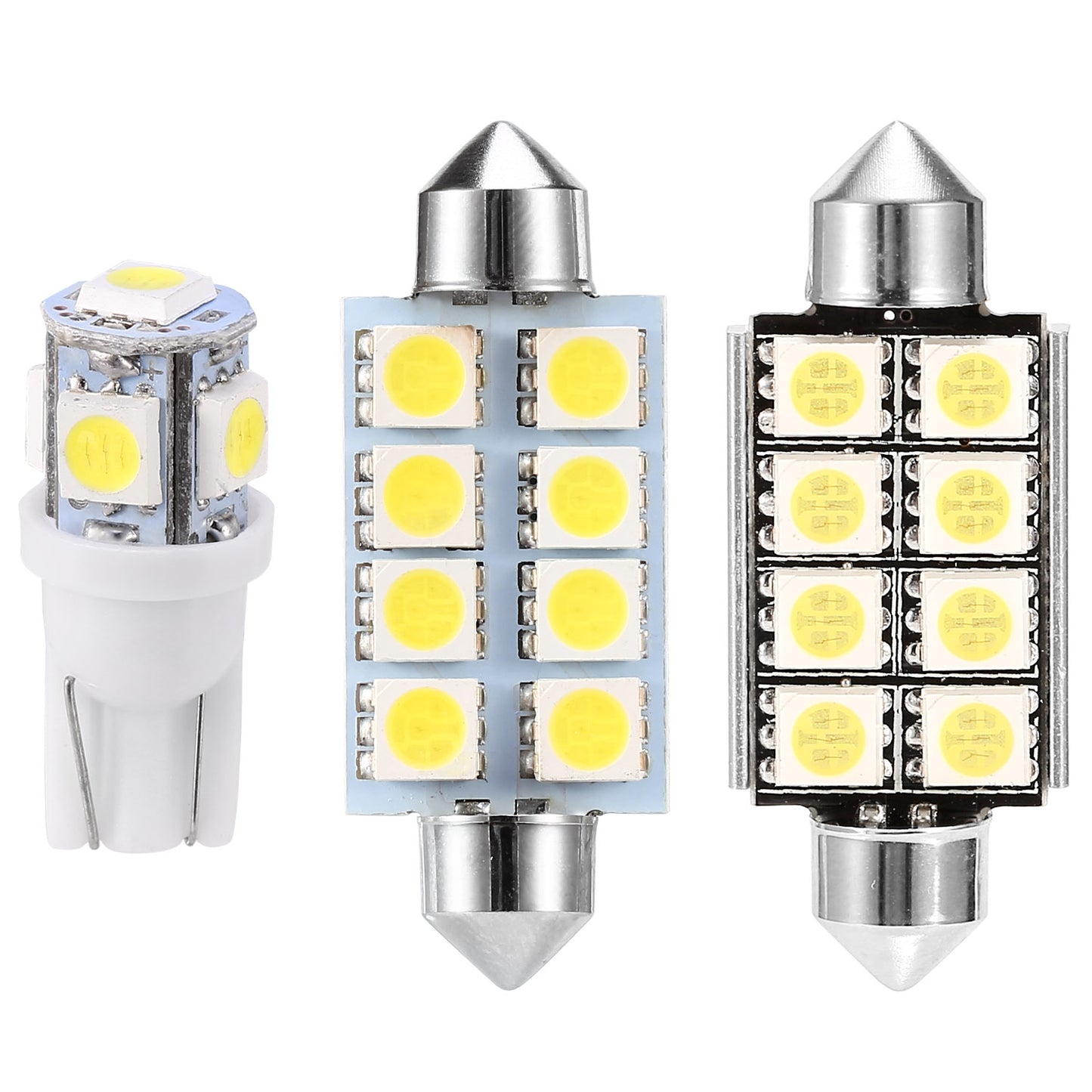 LED Interior Light Kit 14-Piece for Car Dome Map License Plate