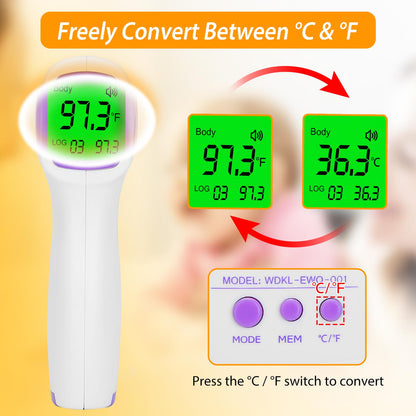 Digital Infrared Thermometer Non-contact Forehead
