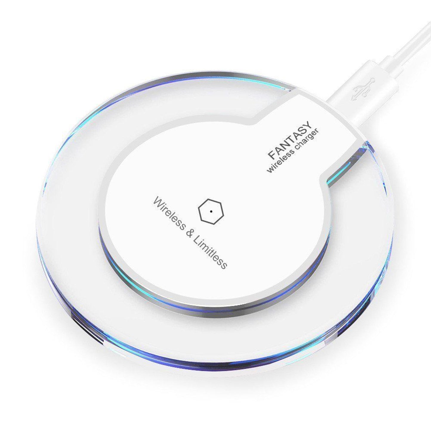 Qi Wireless Charging Pad - Mini Compact Design