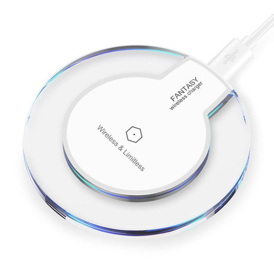 Qi Wireless Charging Pad - Mini Compact Design