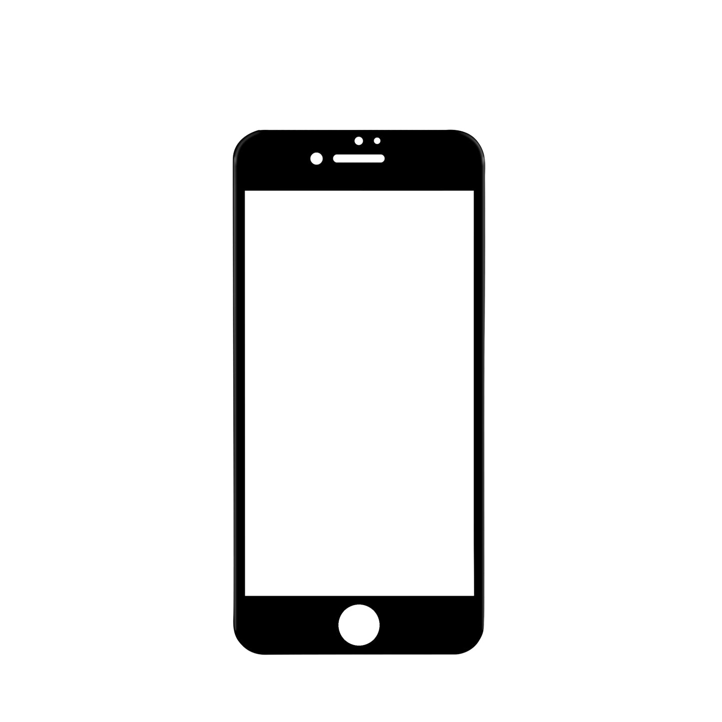 iPhone 7 Tempered Glass Screen Protector with 3D Curved Edges