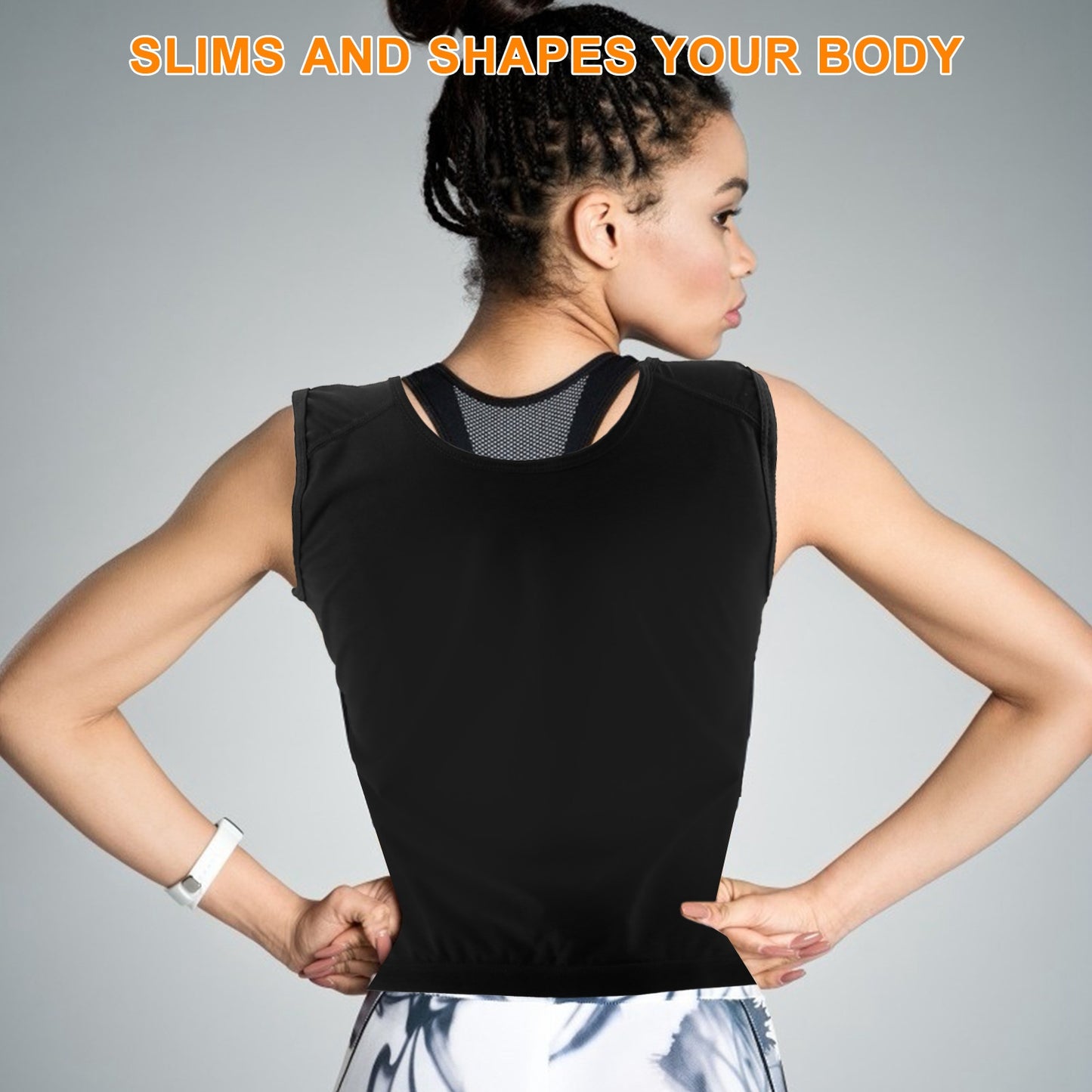 Women's Sweat Vest Waist Trainer for Workout & Sauna