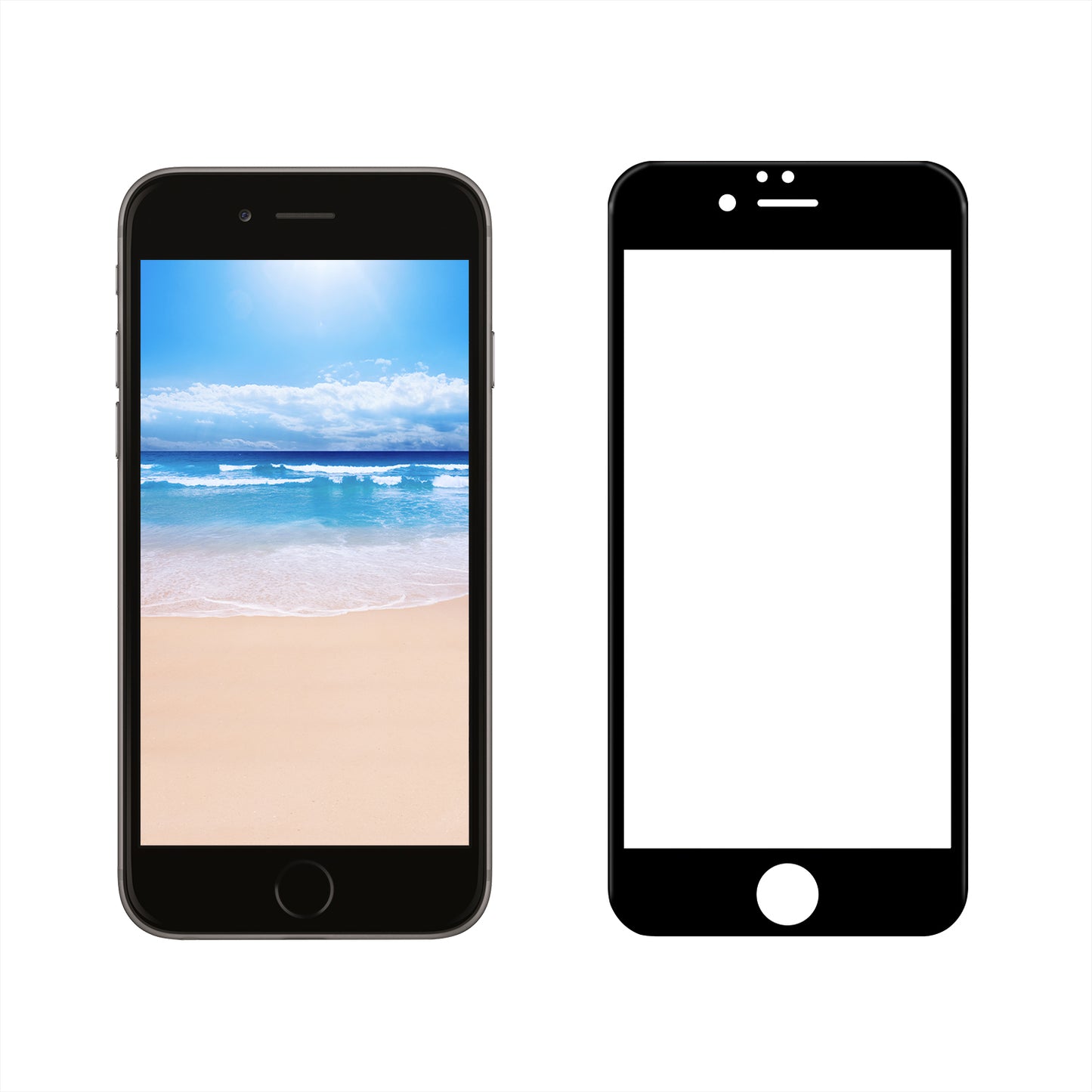 Tempered Glass Screen Protector for iPhone 6s – 3D Curved
