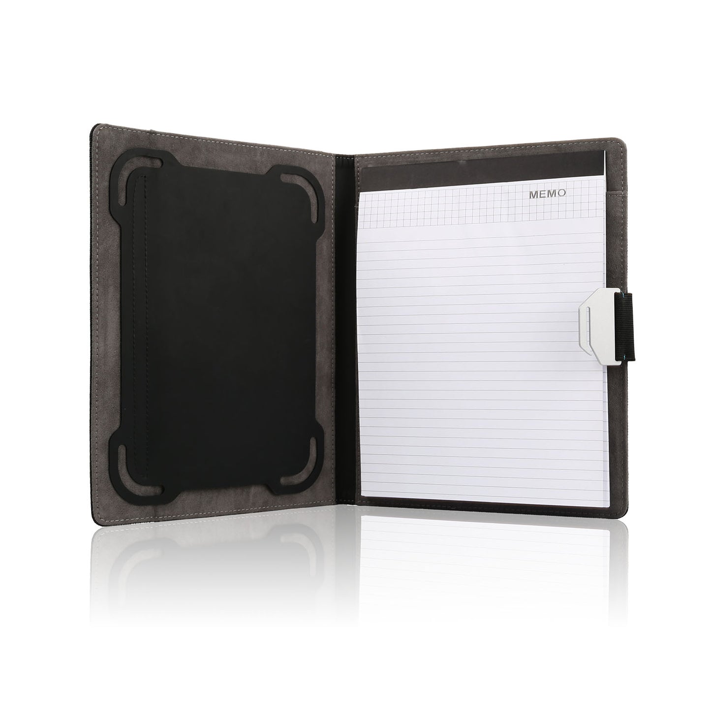 Tablet Padfolio with Notepad 8" x 10" Black