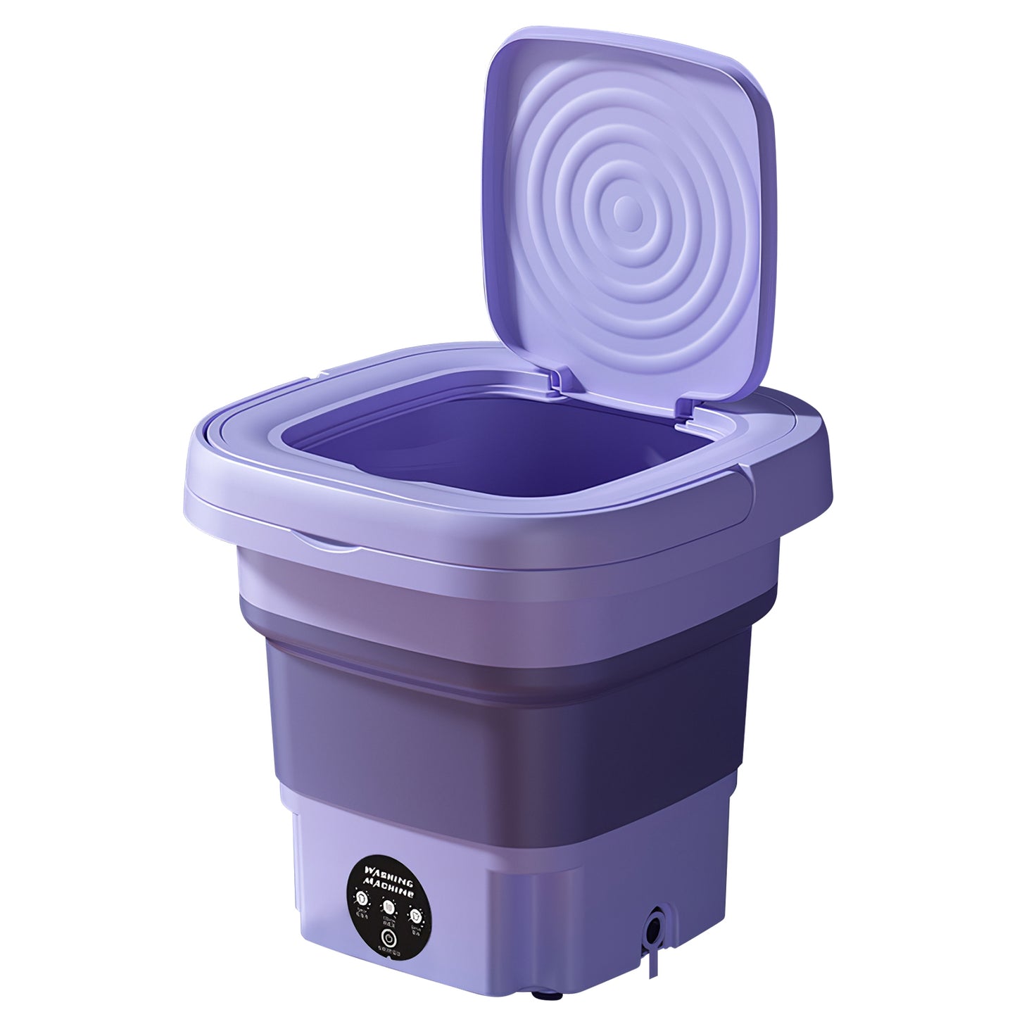 Portable Foldable Washing Machine 8L with 3 Wash Modes