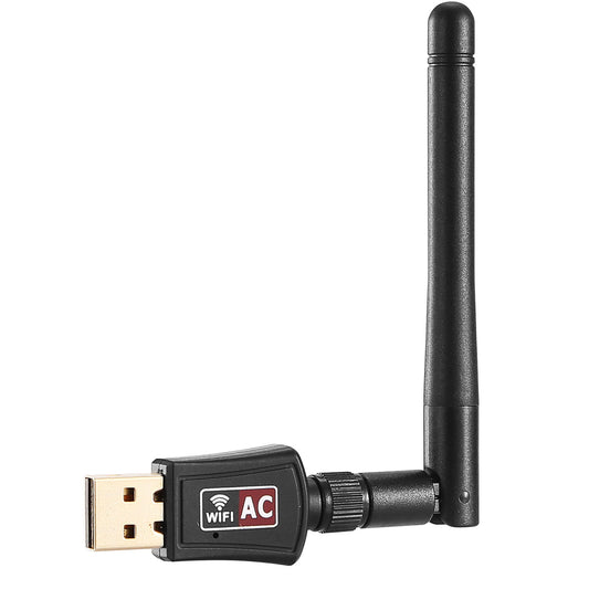 USB WiFi Adapter AC600 Dual Band with Rotating Antenna