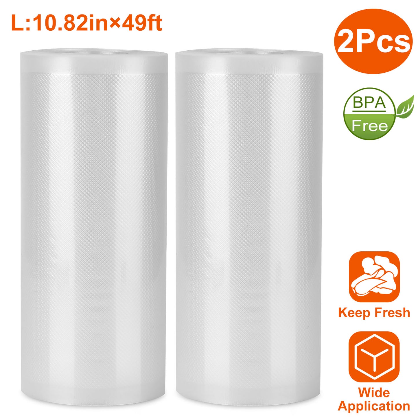 Vacuum Sealer Bags 7.67x49ft Roll - BPA Free Food Storage