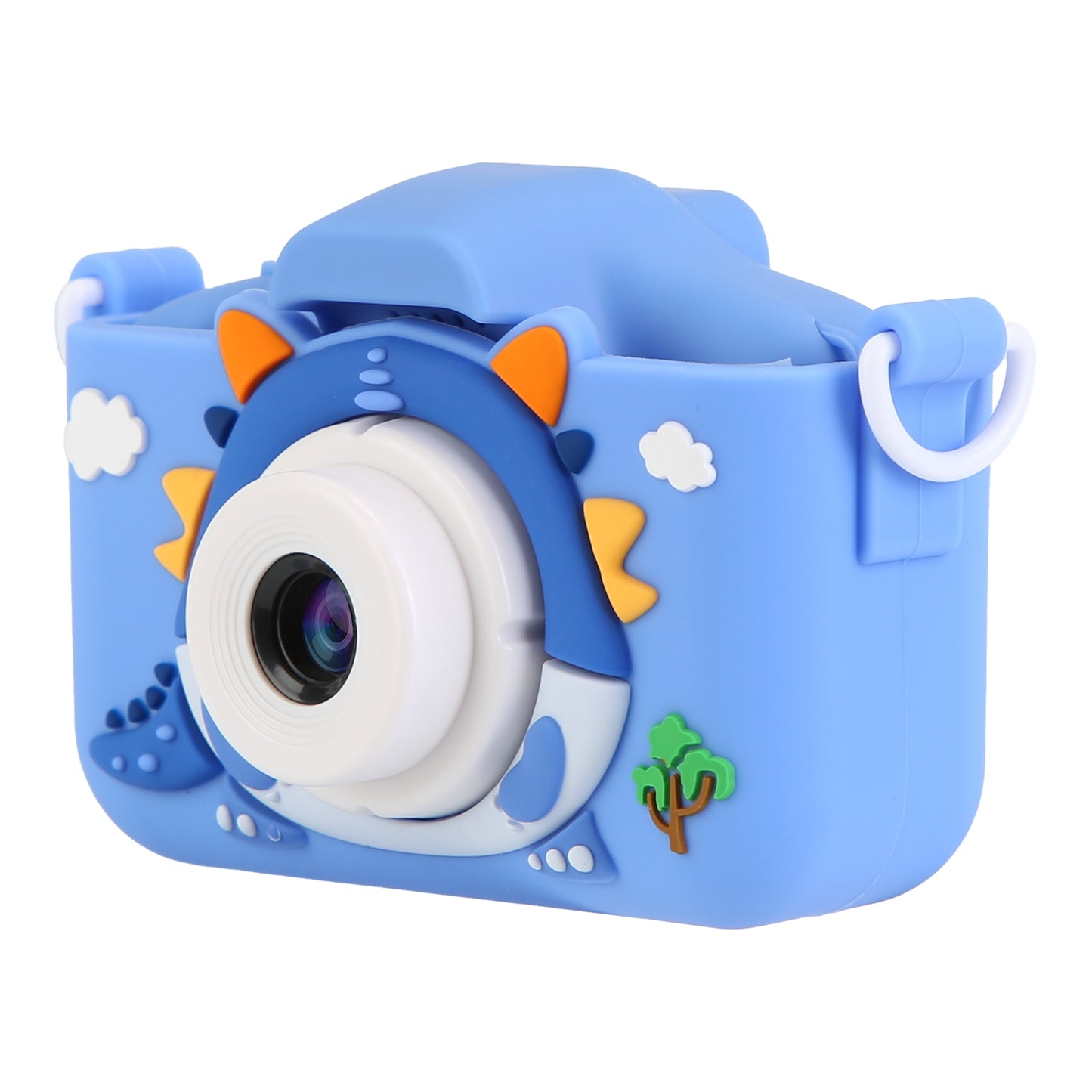 Kids Selfie Camera 48MP 1080P HD with Dinosaur Case