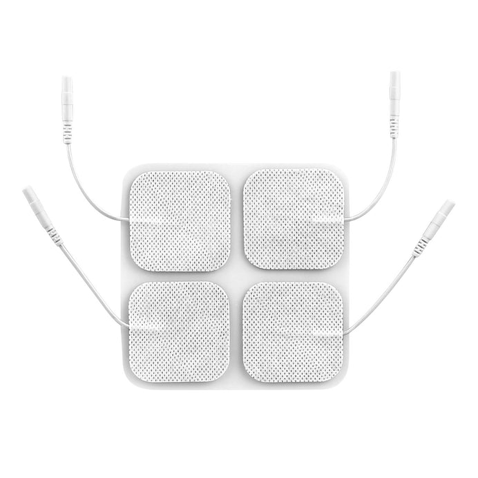 4Pcs Reusable Replacement Electrode Pads For TENS/EMS Unit